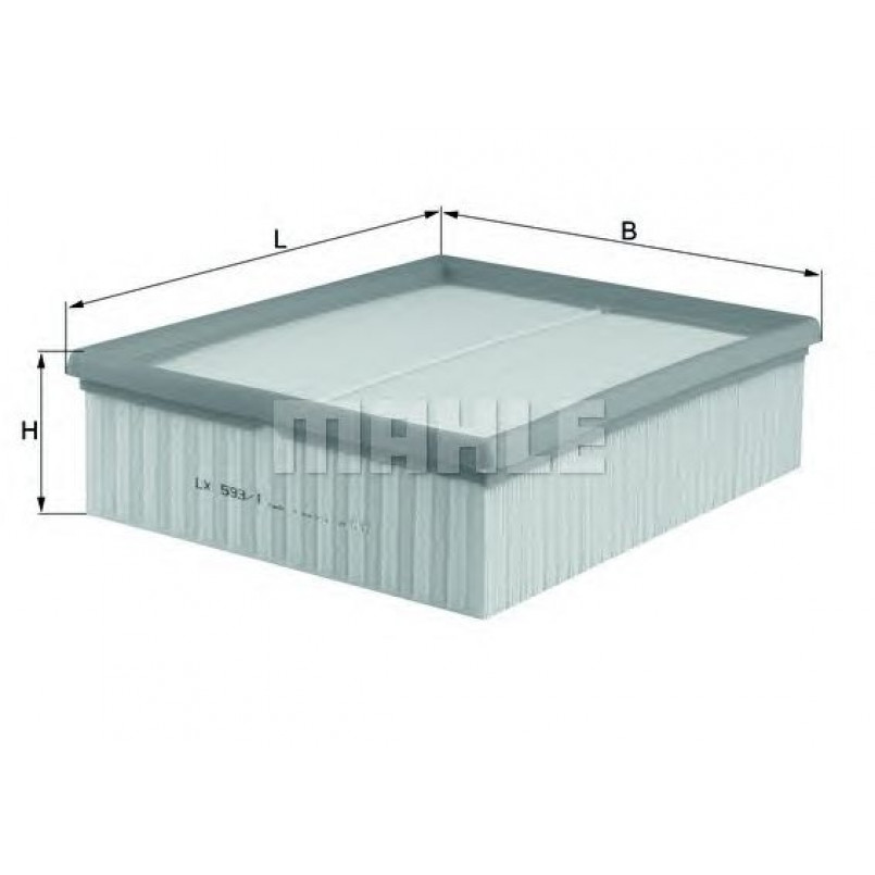 LX593/1     (MAHLE)   !!заміна для LX593 — фото товара