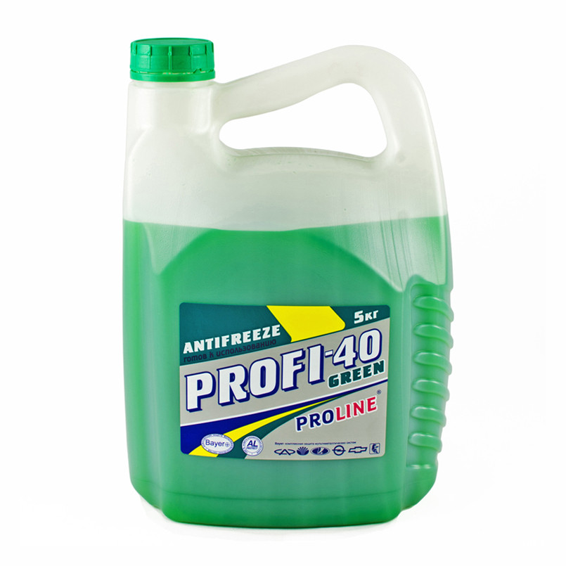 Антифриз PROFI-40  Green (-30 С ), 5кг — фото товара №2