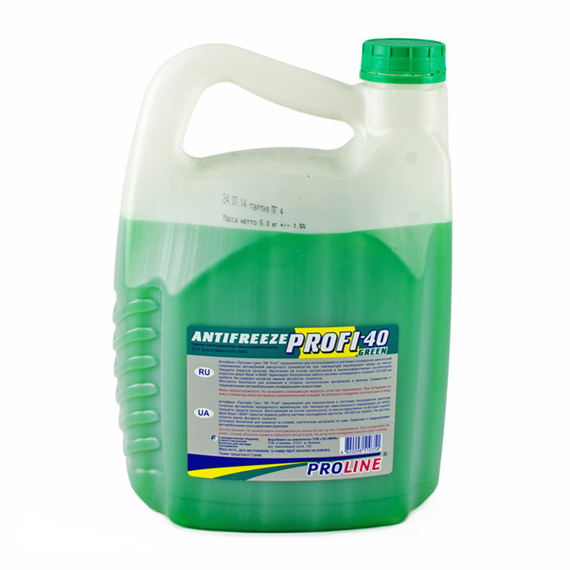Антифриз PROFI-40  Green (-30 С ), 5кг — фото товара №3
