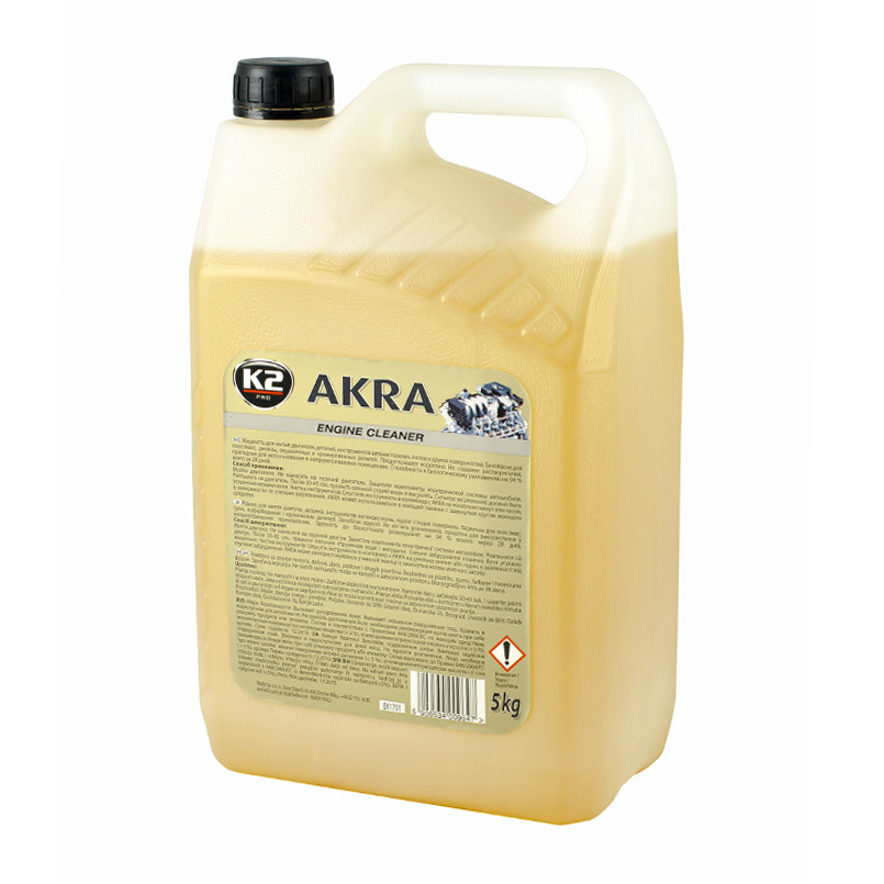 K2 AKRA 5L Засіб для зовнішнього миття двигуна (рідина) х4 — фото товара №4