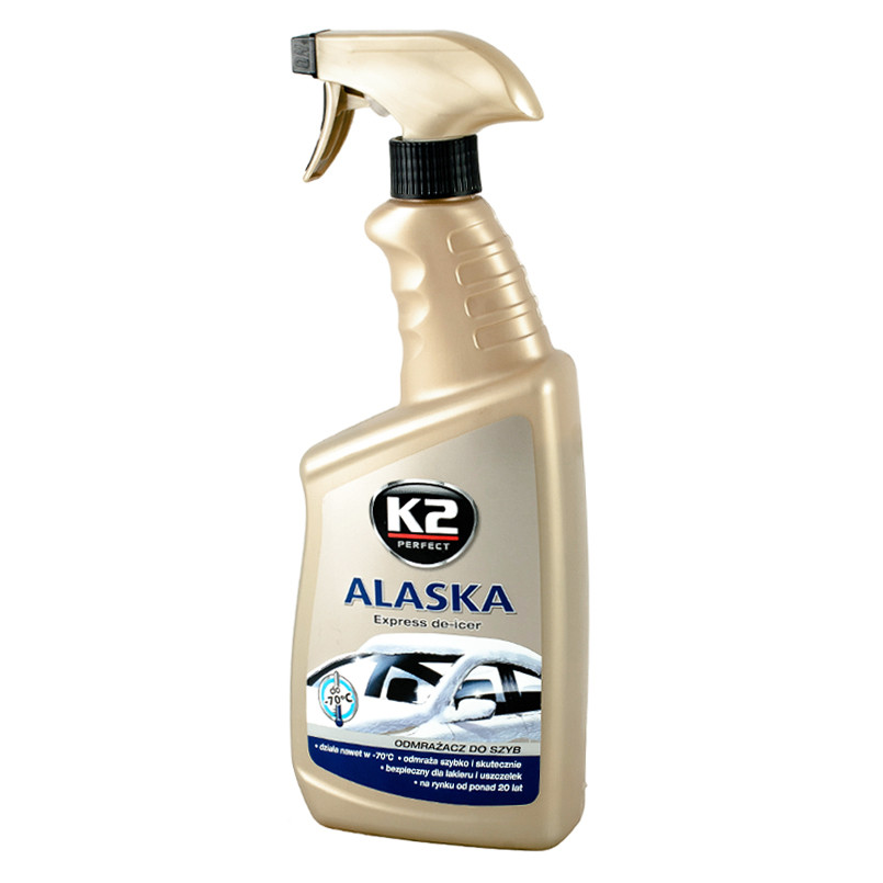 K2 ALASKA -70C 700ml Розморожувач для вікон (рідина, з розпилювачем) х12 — фото товара №4
