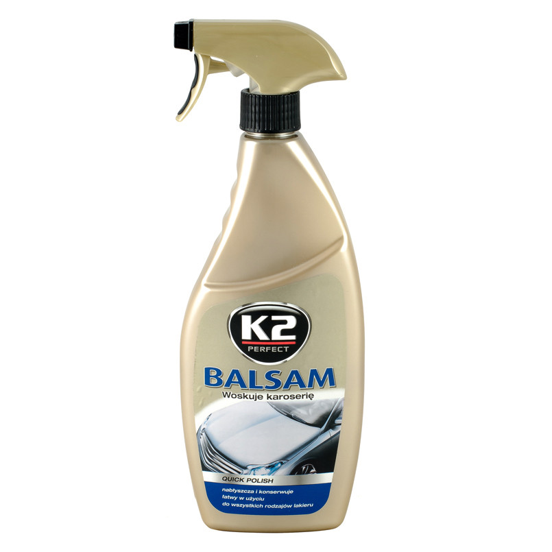 K2 BALSAM 700ml Силіконове молочко-поліроль для лаку (з розпилювачем) х8 — фото товара №1