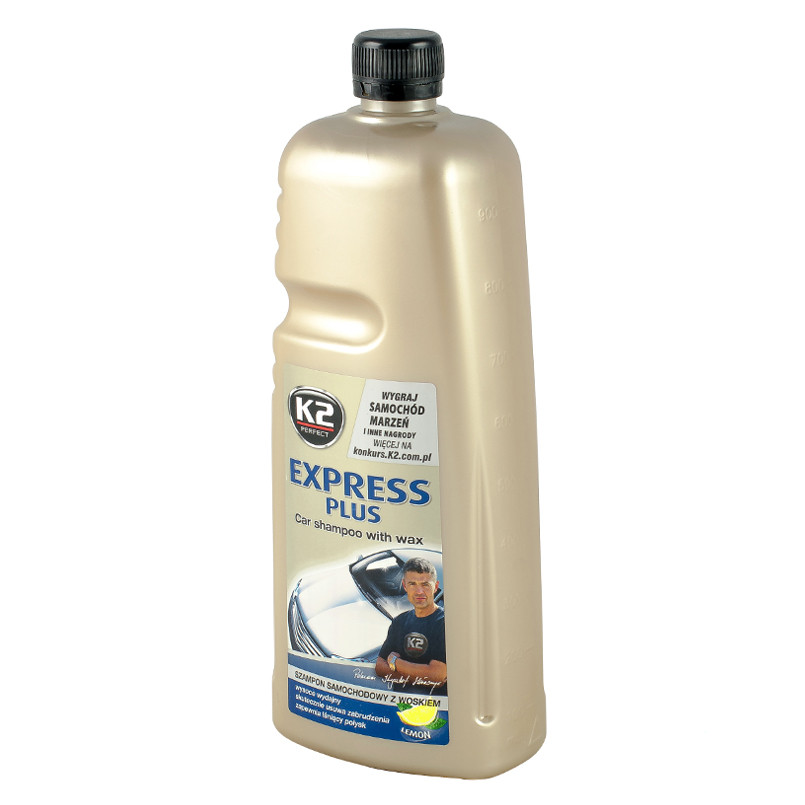 K2 EXPRESS PLUS 1L Шампунь з воском (білий) х12 — фото товара №4