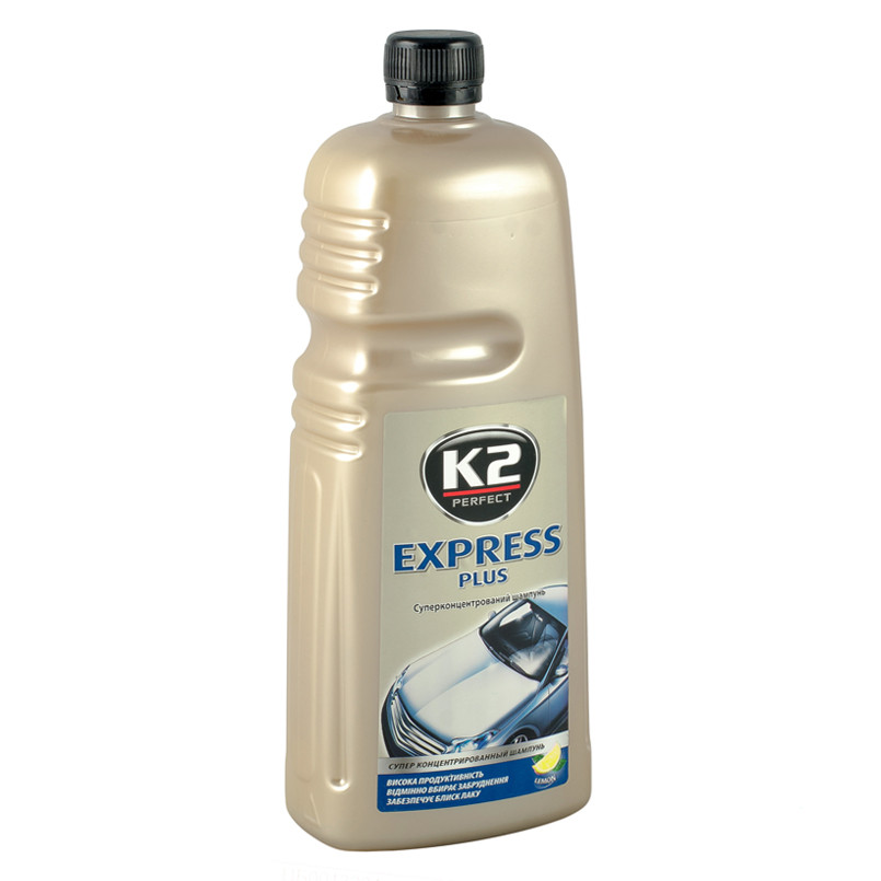 K2 EXPRESS PLUS 1L Шампунь з воском (жовтий) х12 — фото товара №3