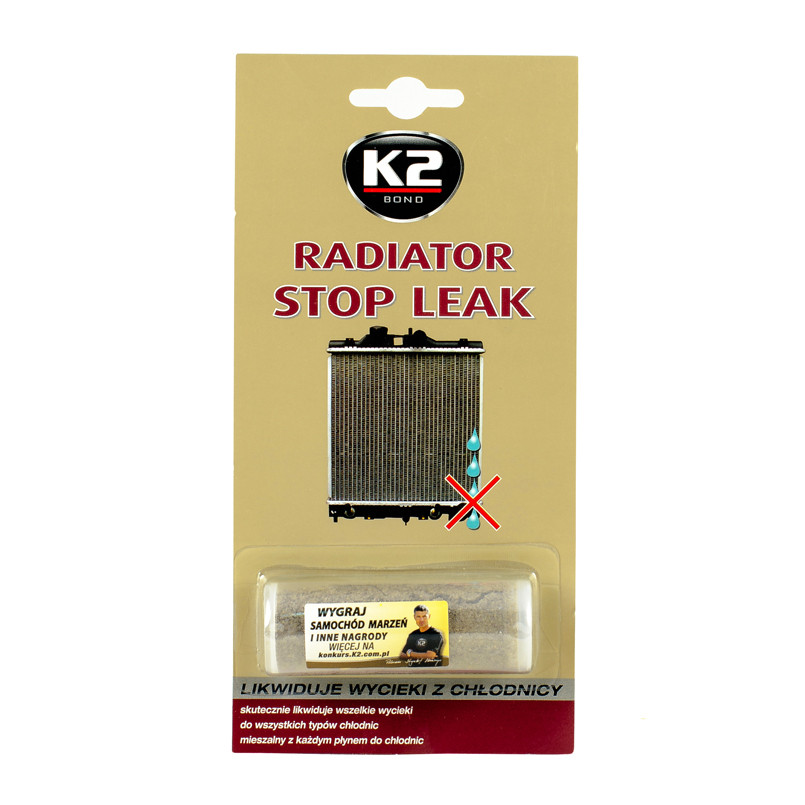 K2 STOP LEAK-BLISTER 18,5g Герметик до радіатора (порошок, блістер)  х12 — фото товара №3