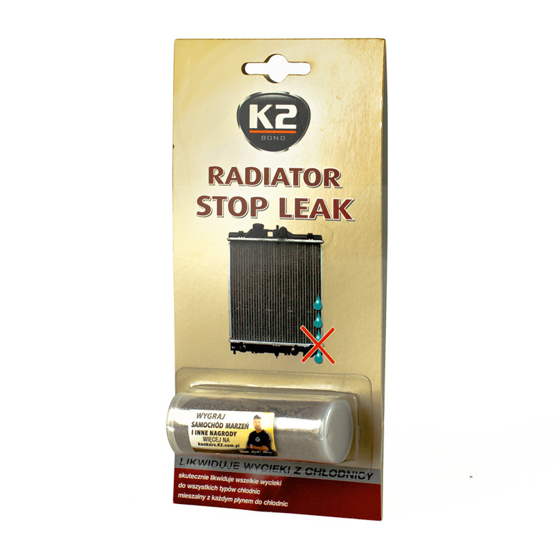K2 STOP LEAK-BLISTER 18,5g Герметик до радіатора (порошок, блістер)  х12 — фото товара №4