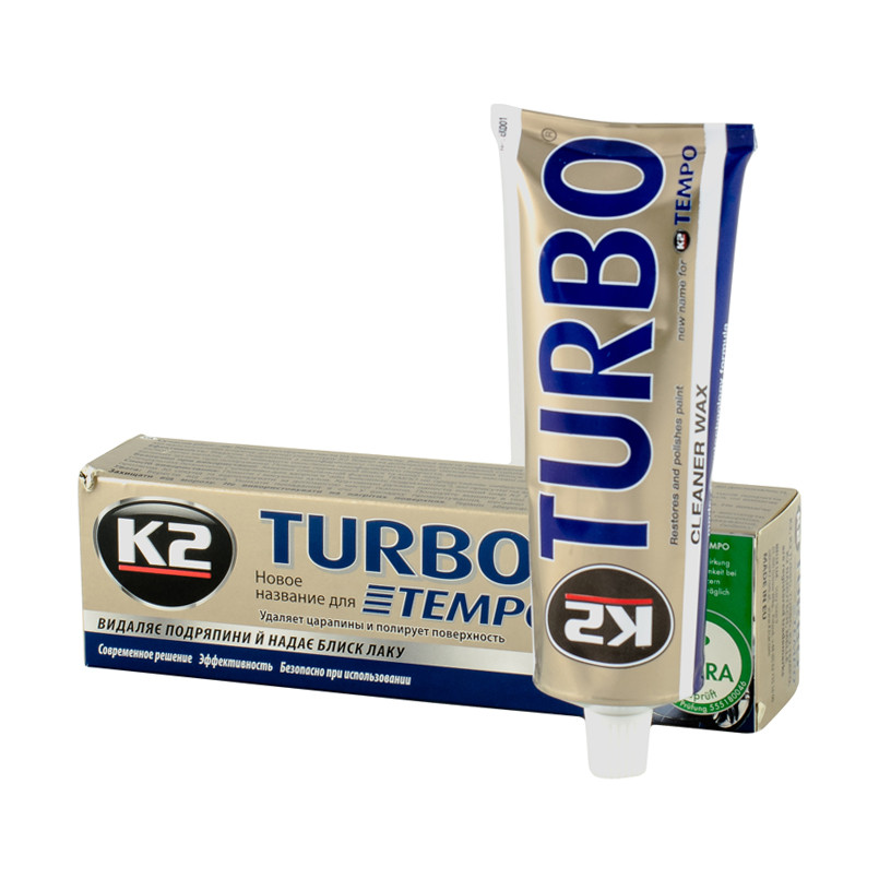 K2 TEMPO 120g Воскова паста д/полірув. кузова х24 — фото товара №8
