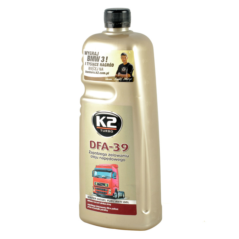 K2 TURBO DFA-39 1L Антигель для дизельного палива х12 — фото товара №4