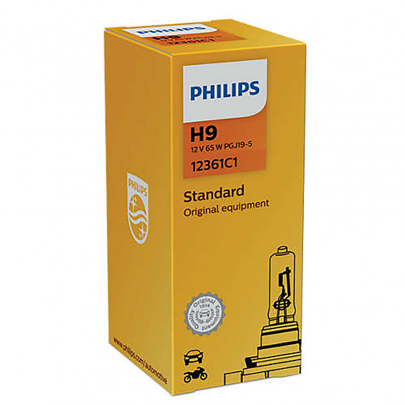 12361C1 (PHILIPS) H9 12V 65W PGJ19-5 — фото товара №2