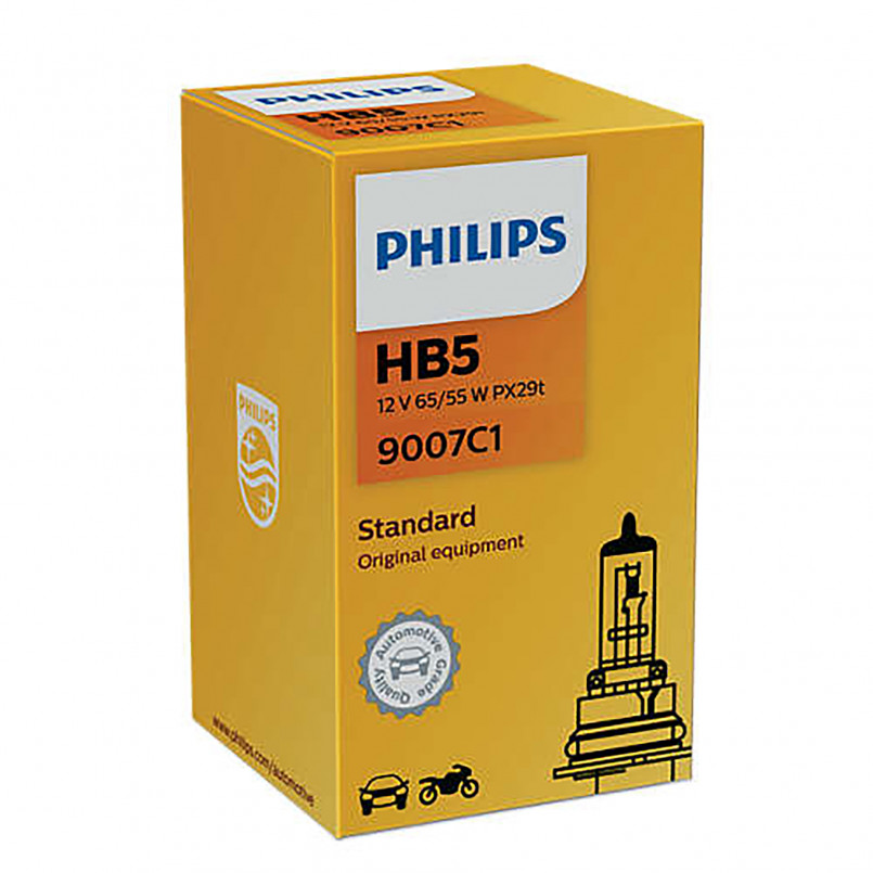 9007C1 (PHILIPS) HB5 12V 65/55W PX29t — фото товара №2