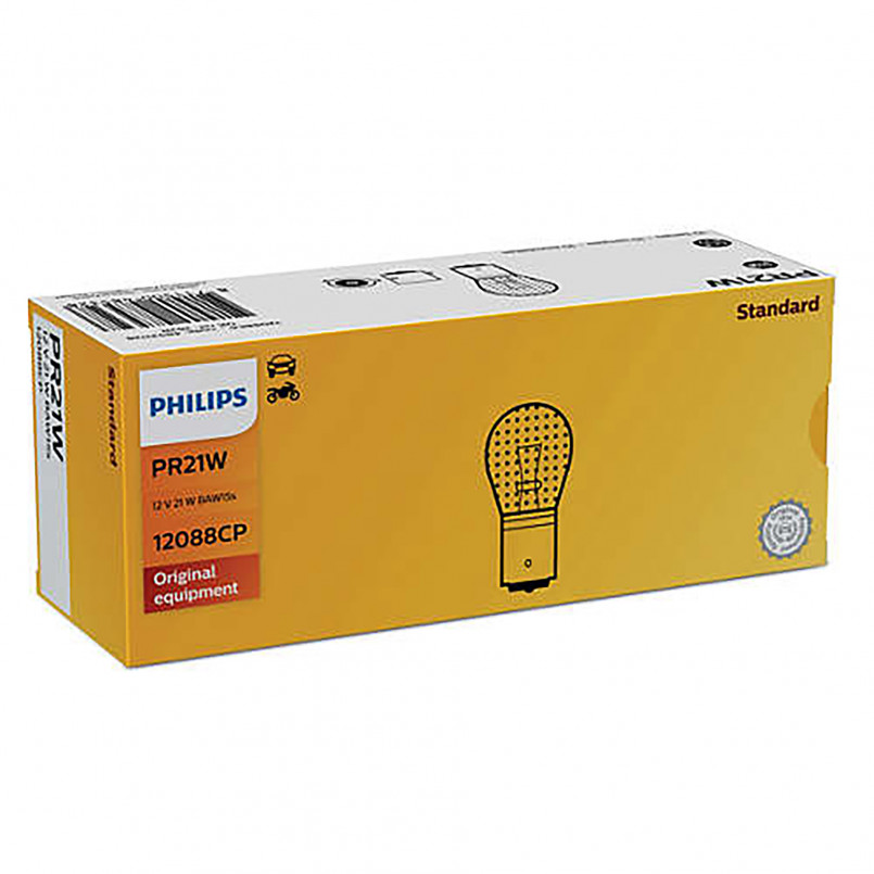 12088CP (PHILIPS) PR21W 12V 21W BAW15s — фото товара №2