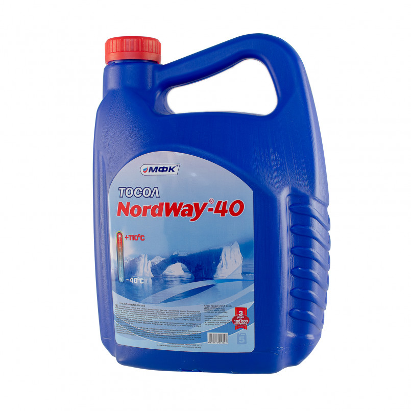 Тосол NordWay-40 ECO (-25С), 4,2кг — фото товара №1