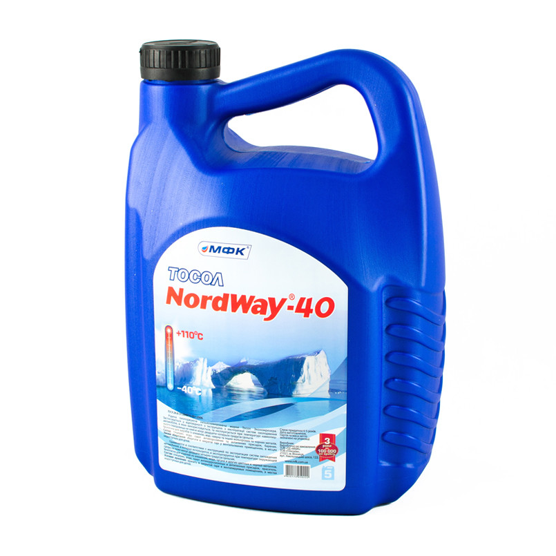 Тосол NordWay-40 ECO (-25С), 4,2кг — фото товара №5