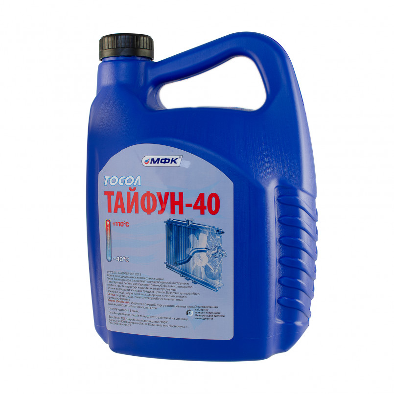Тосол Тайфун-40 (-20С ), 3,8кг — фото товара №1