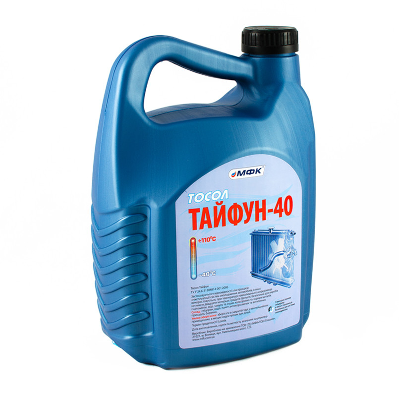 Тосол Тайфун-40 (-20С ), 3,8кг — фото товара №4