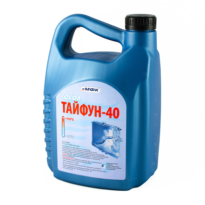 Тосол Тайфун-40 (-20С ), 3,8кг — фото товара №5