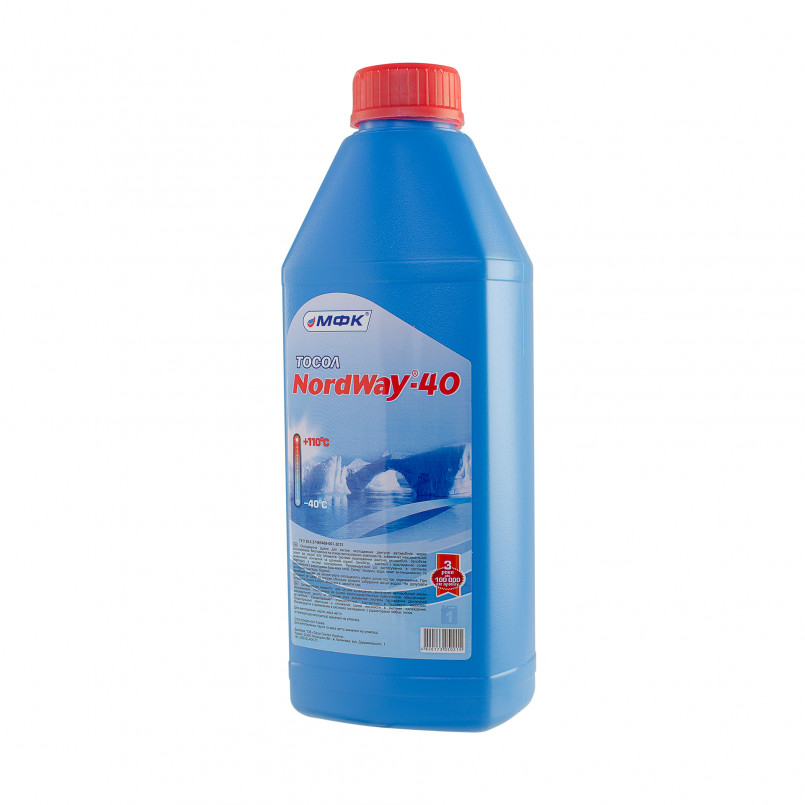 Тосол NordWay-40 ECO (-25С), 1кг  — фото товара №1