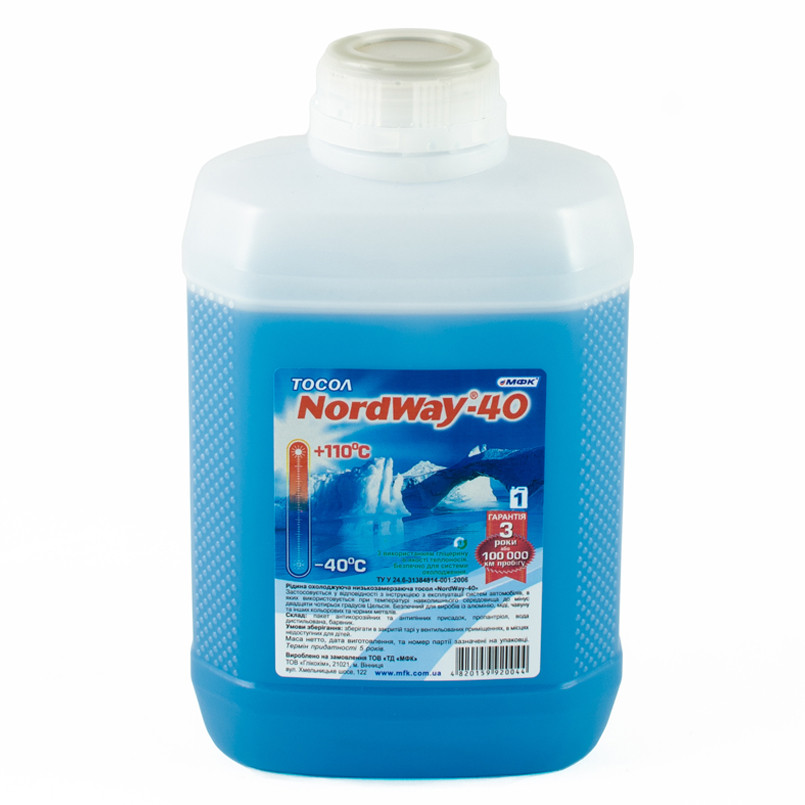 Тосол NordWay-40 ECO (-25С), 1кг  — фото товара №2