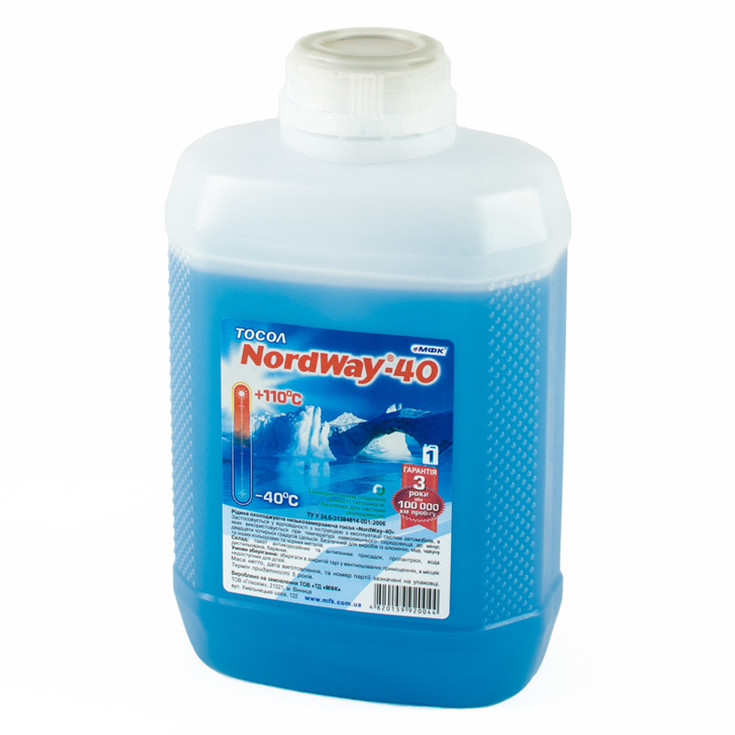 Тосол NordWay-40 ECO (-25С), 1кг  — фото товара №5