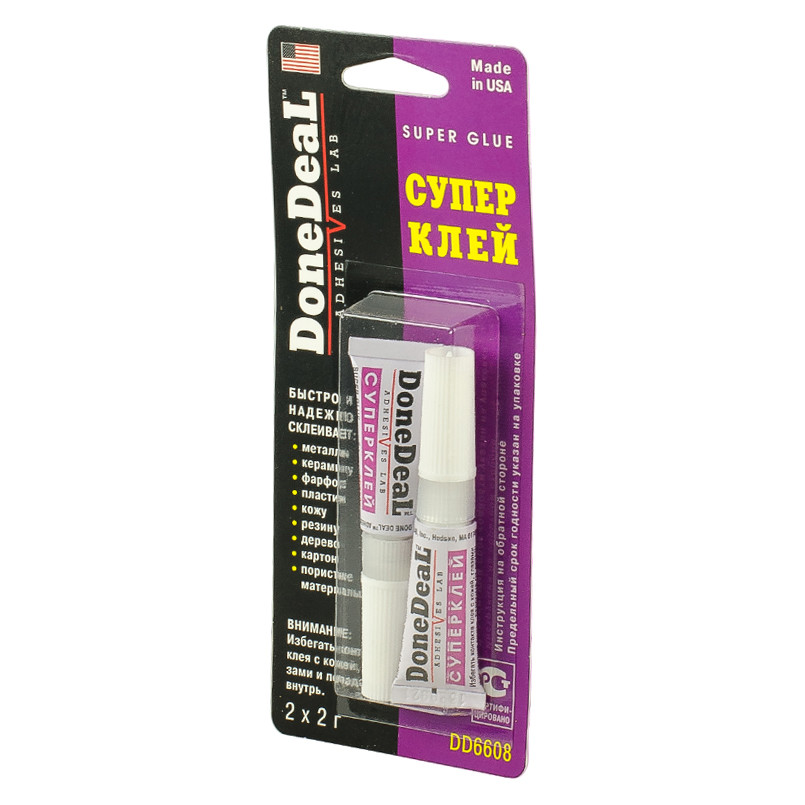 Суперклей  2 x 2 г — фото товара №2