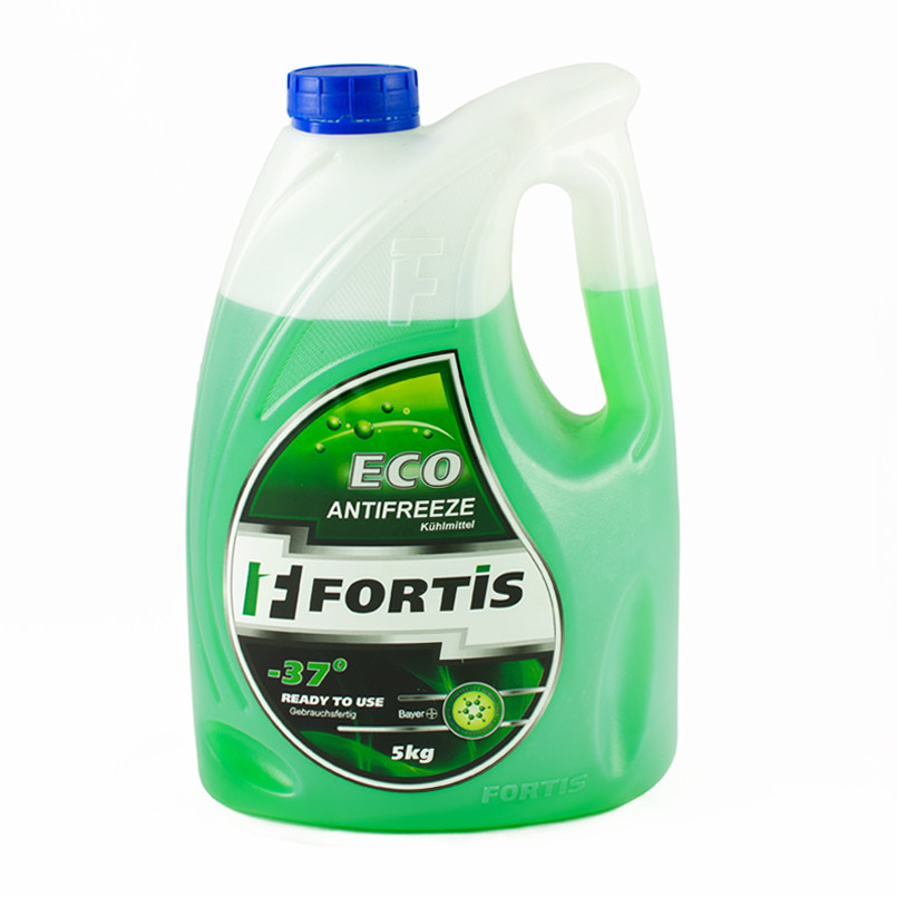 Антифриз готовий до використання  Fortis ECO Green -37° (зелений) 5кг — фото товара №4