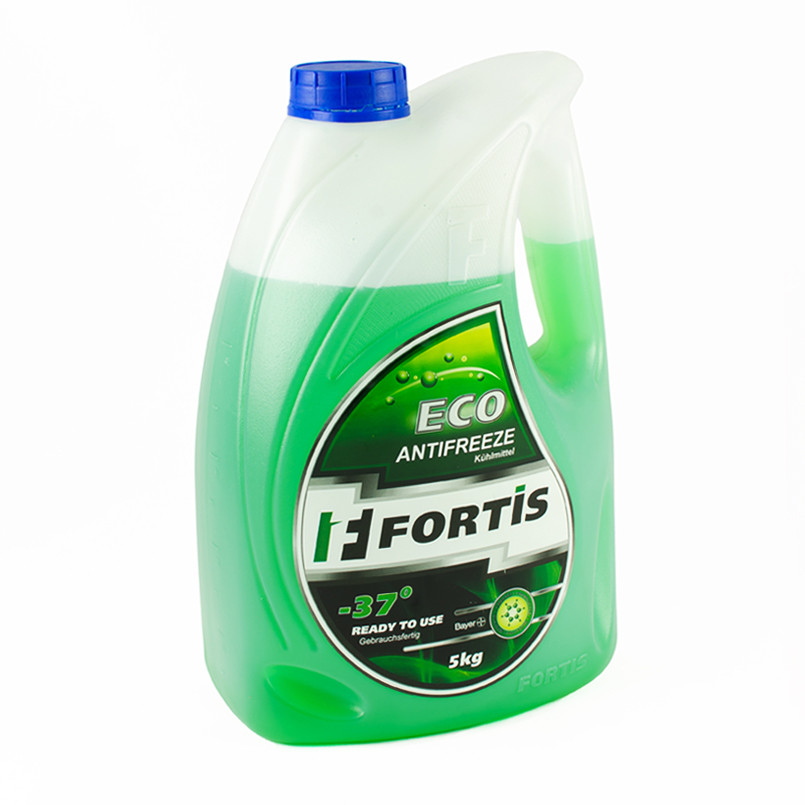 Антифриз готовий до використання  Fortis ECO Green -37° (зелений) 5кг — фото товара №6