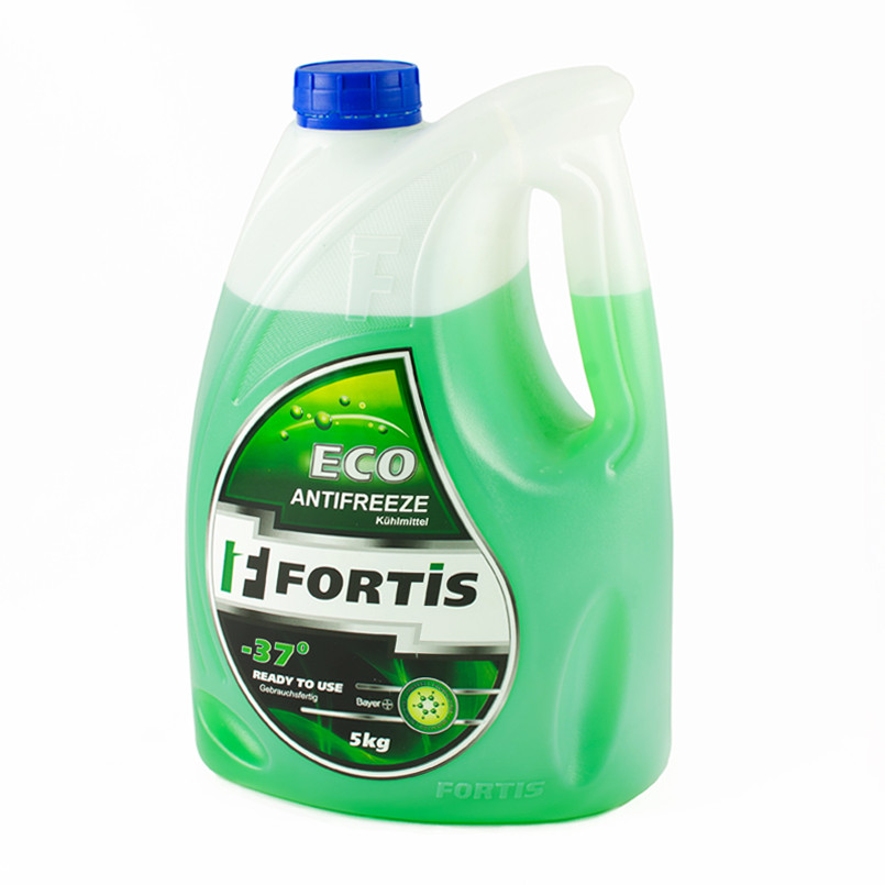 Антифриз готовий до використання  Fortis ECO Green -37° (зелений) 5кг — фото товара №7