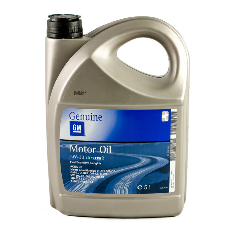GM DEXOS 2 5W-30 5 Liter (x4) — фото товара №2