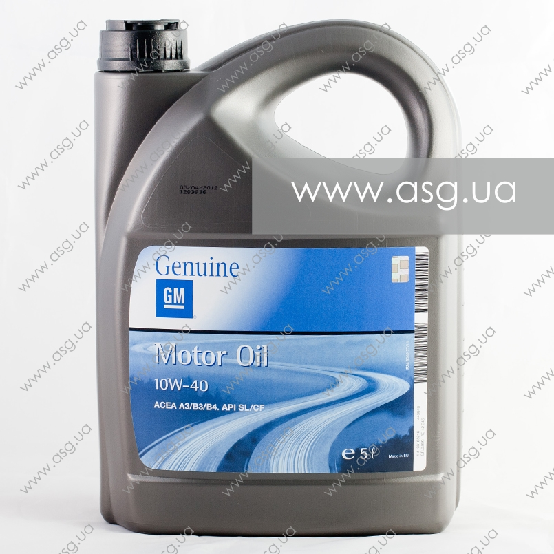 GM 10W-40 5 Liter (x4) — фото товара №2