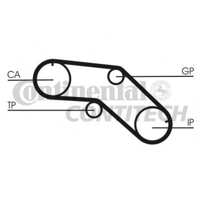 CT1005   Ремінь ГРМ CONTI SYNCHROBELT — фото товара №19