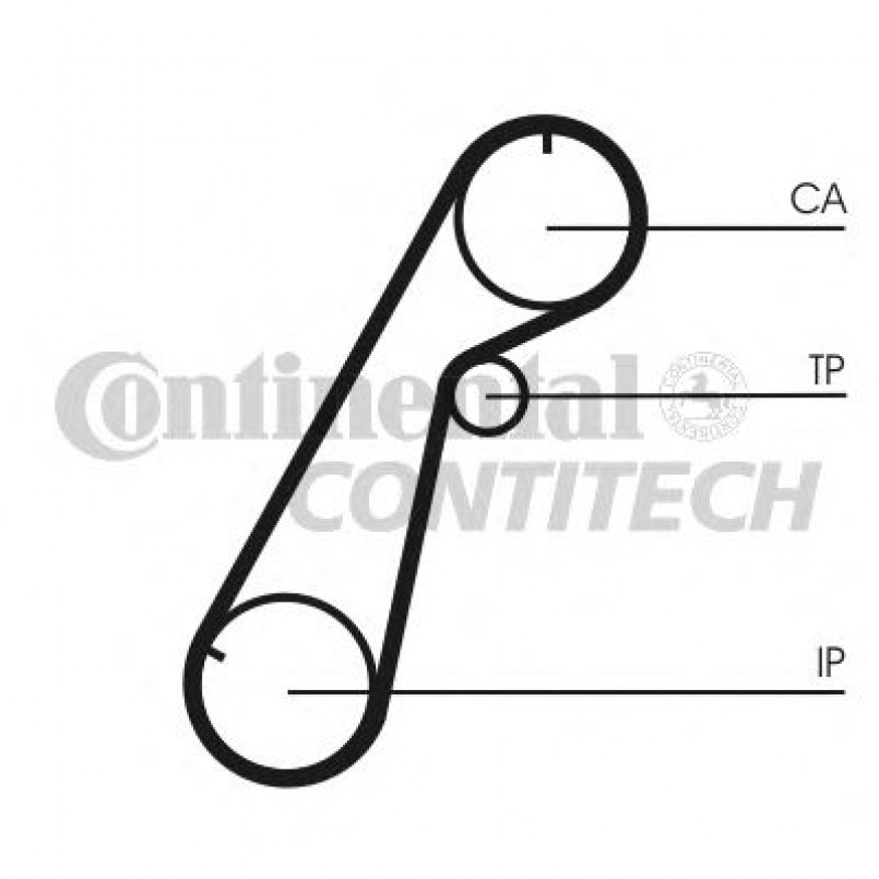 CT1020   Ремінь ГРМ CONTI SYNCHROBELT — фото товара №19