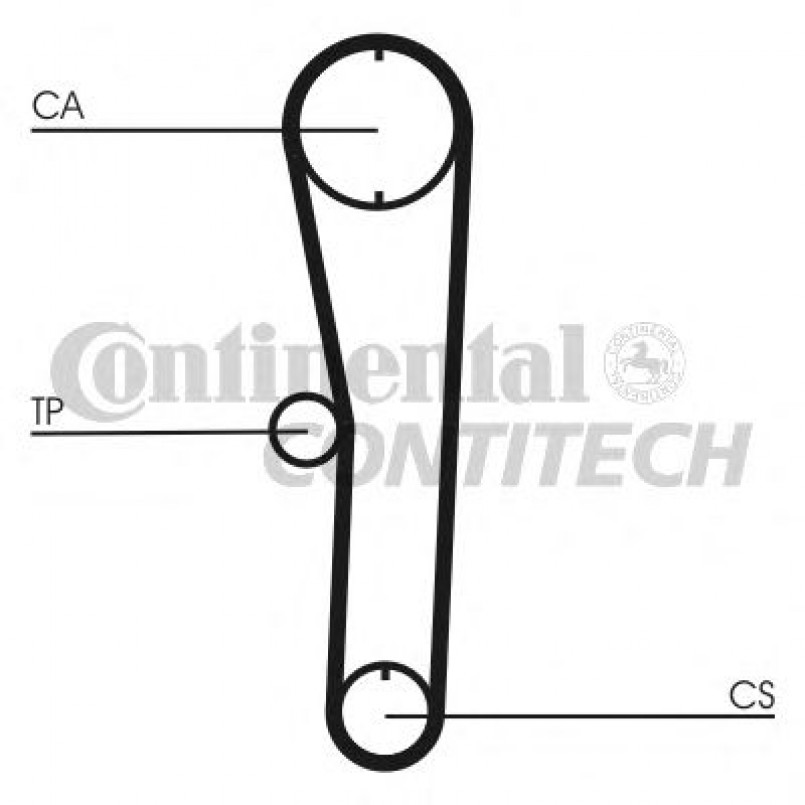 CT680   Ремінь ГРМ CONTI SYNCHROBELT — фото товара №4