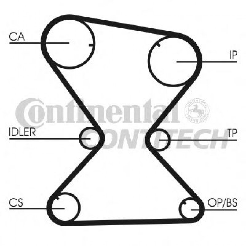 CT842   Ремінь ГРМ CONTI SYNCHROBELT — фото товара №18
