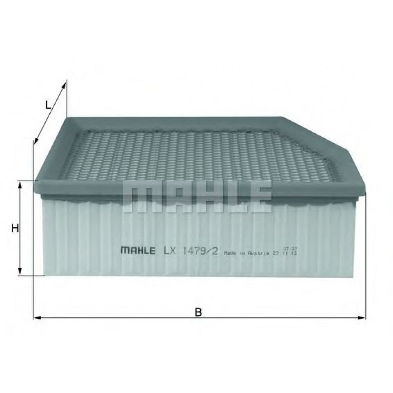 LX1479/2     (KNECHT)   !!заміна для LX1479 — фото товара