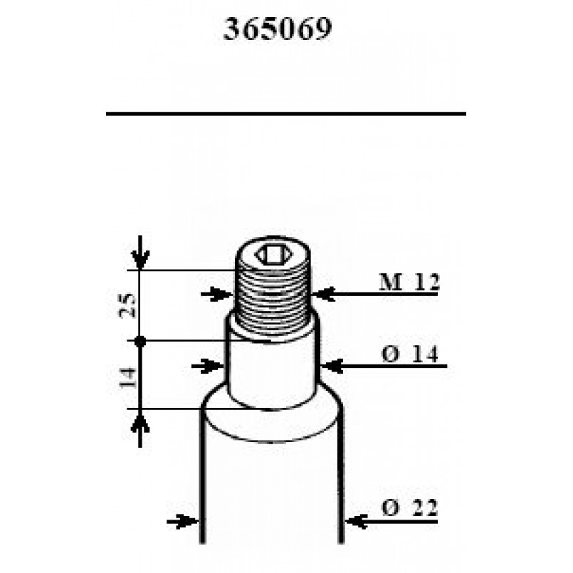 365069 KYB - Картридж стійки амортизатора, _Excel-G_ (Twin Tube Gas) — фото товара №1