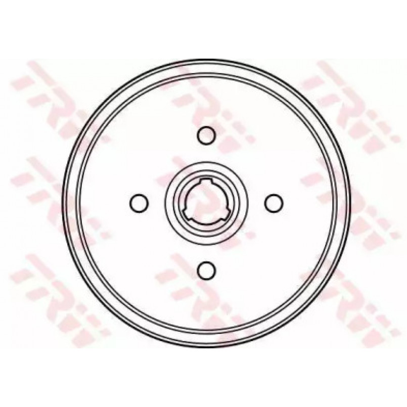 DB4081  TRW - Гальмівний барабан — фото товара №2