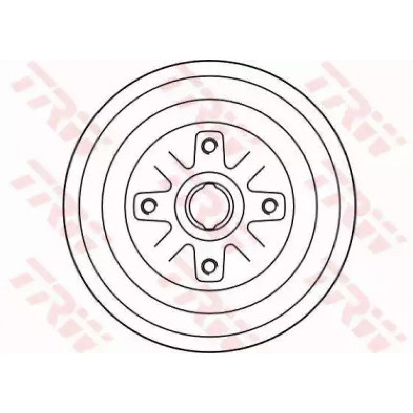 DB4272  TRW - Гальмівний барабан — фото товара №2