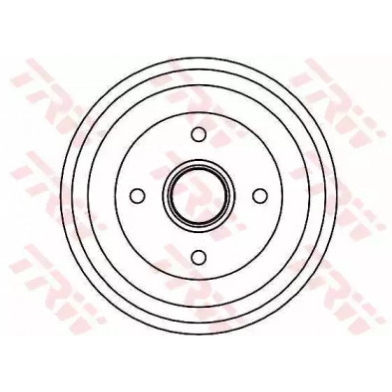 DB4308  TRW - Гальмівний барабан — фото товара №2