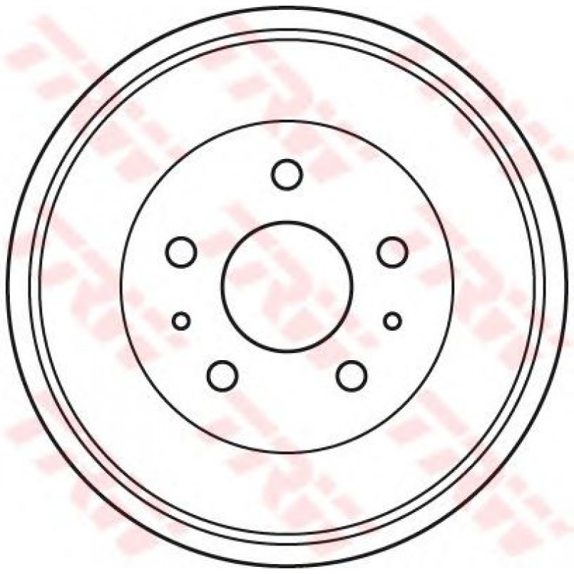 DB4392  TRW - Гальмівний барабан — фото товара №1