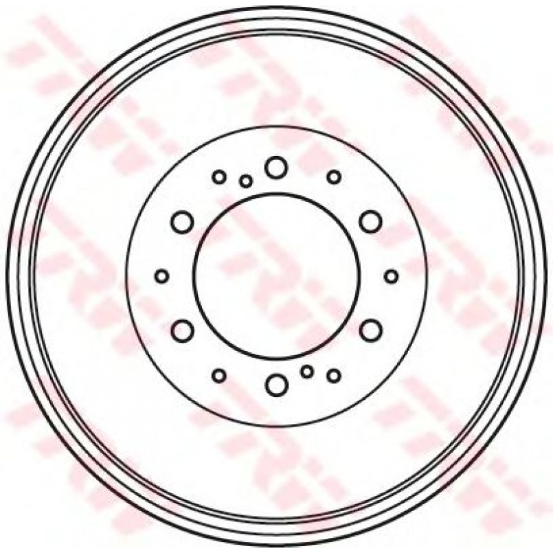 DB7036  TRW - Гальмівний барабан — фото товара №2