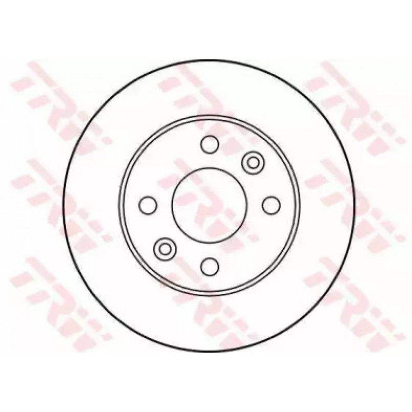 DF1013  TRW - Гальмівний диск — фото товара №2