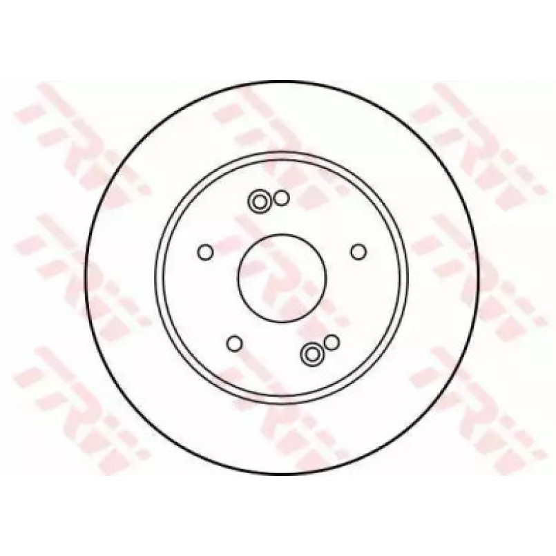 DF1028  TRW - Гальмівний диск — фото товара №2