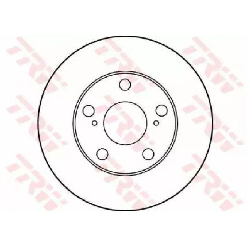 DF1430  TRW - Гальмівний диск — фото товара №2