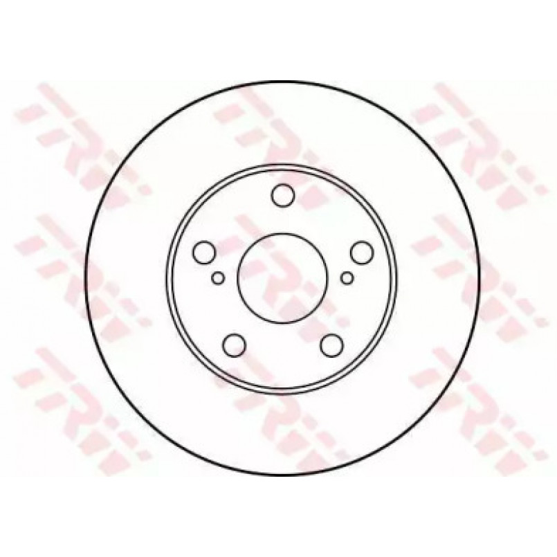 DF1431  TRW - Гальмівний диск — фото товара №2