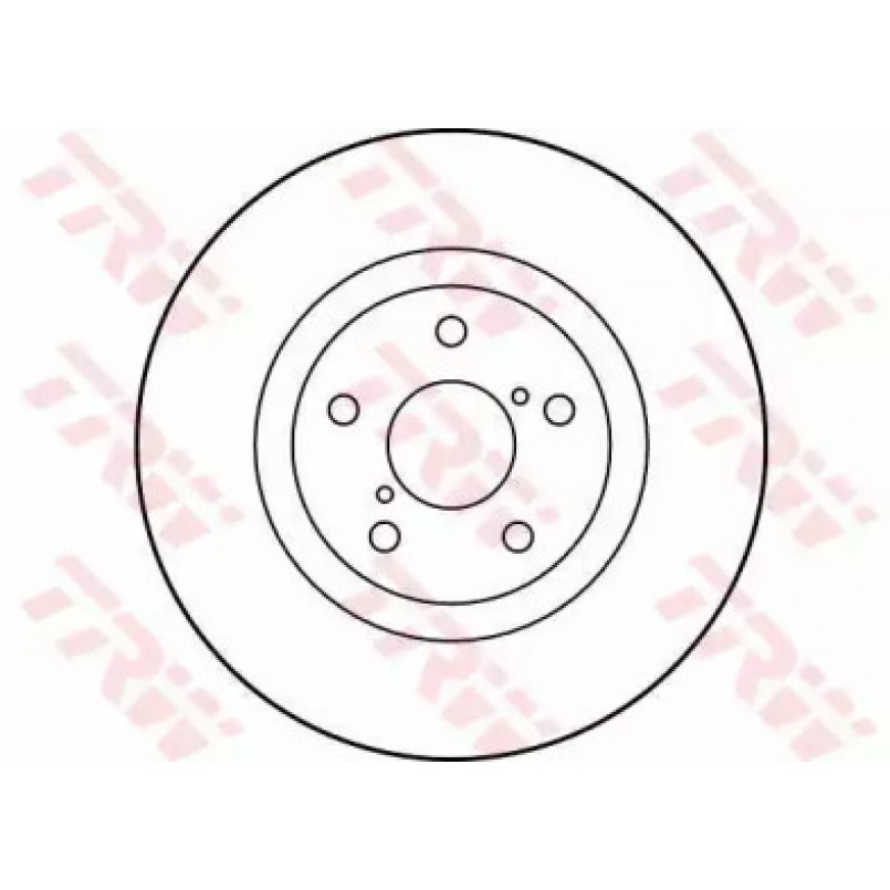 DF1437  TRW - Гальмівний диск — фото товара №2