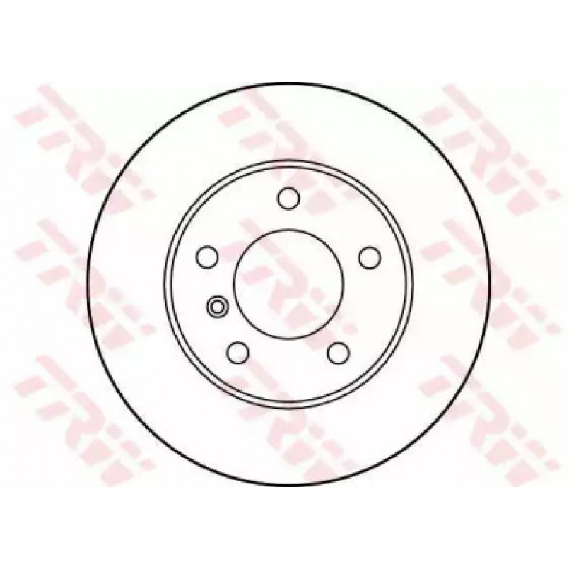 DF1539  TRW - Гальмівний диск — фото товара №2