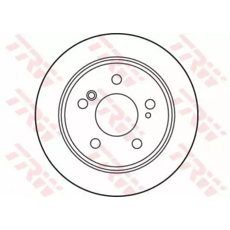 DF1583  TRW - Гальмівний диск — фото товара №2