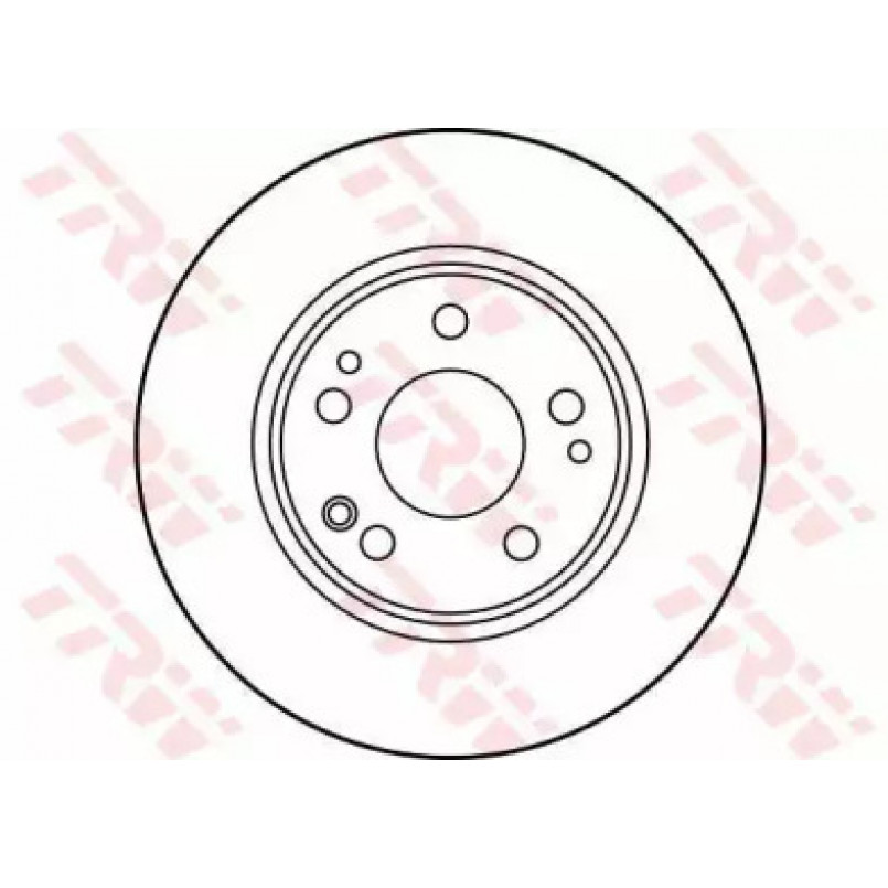 DF1585  TRW - Гальмівний диск — фото товара №2