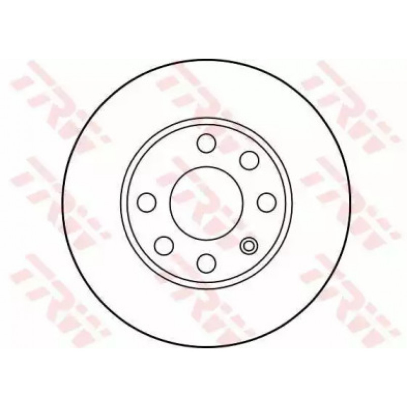 DF1607  TRW - Гальмівний диск — фото товара №2
