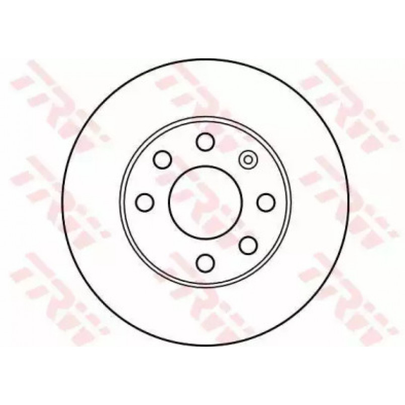 DF1609  TRW - Гальмівний диск — фото товара №2
